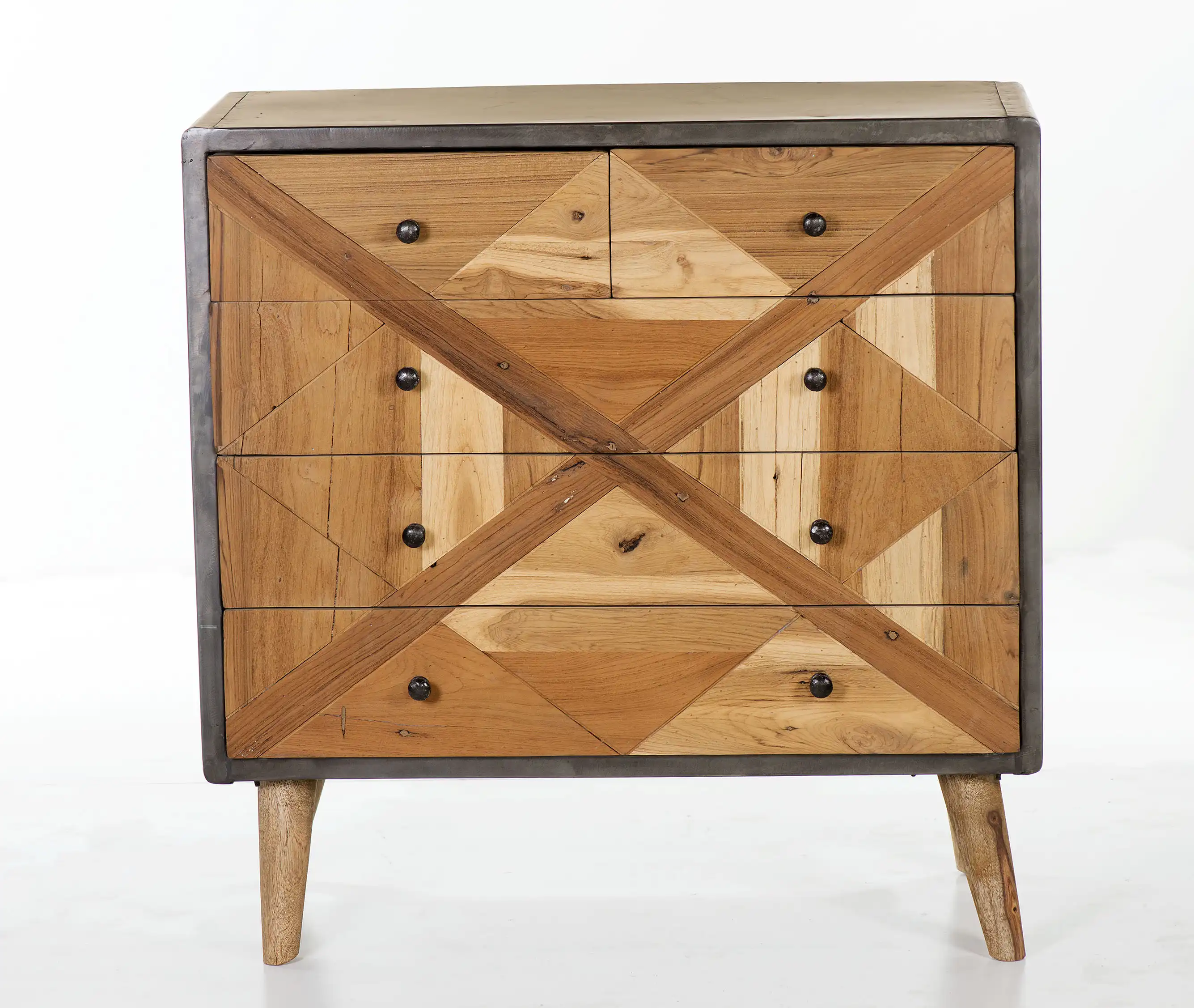 Parket Collection's Wooden Cabinet with 4 Drawers
(Legs KD) - popular handicrafts